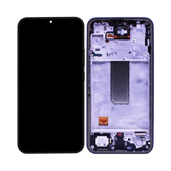 Touch+Display+Frame Samsung Galaxy A34 5G 2023/A346 Service Pack Preto